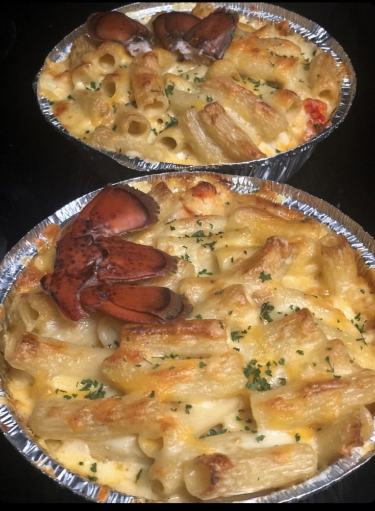 Baked Lobster Mac & Cheese