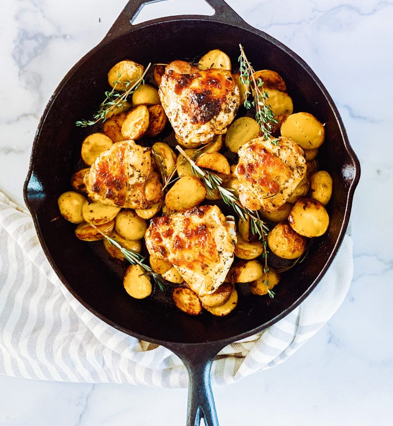 HerbButtermilk Roasted Chicken & Potatoes Asili Glam